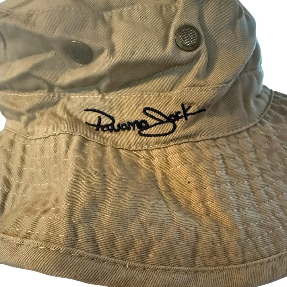 Panama Jack khaki Cotton Hat EUC Size Large unisex